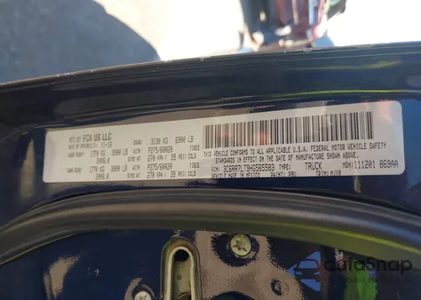 2017 Ram 1500 Big Horn from USA, damaged, VIN 3C6RR7LT9HG565583